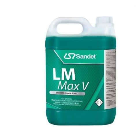 Desincrustante Acido 5l - Lm Max V (Verde) - Sandet