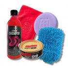 Kit P/ Lavagem e Enceramento Shampoo e Cera Soft99 - Brilhoso