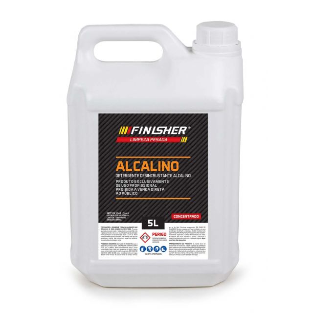 Detergente Desincrustante 5 Litros 1:100 - Alcalino - Finisher