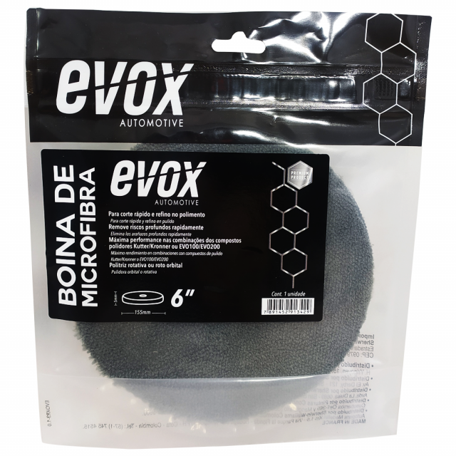Boina de Microfibra 6" - Evox