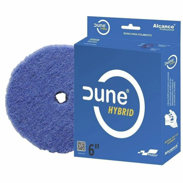 Boina de Lã Para Corte Azul Natural 6" - Dune Hybrid - Alcance