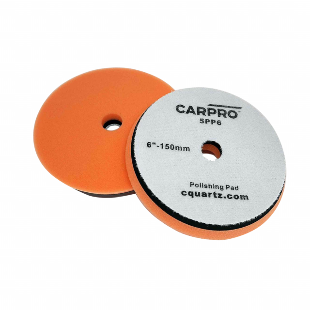 Boina Laranja para Refino 6" - Orange Pad - Carpro