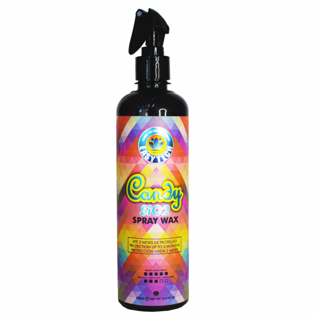 Cera Líquida 500ml - Candy Spray Wax Sio2 - Easytech