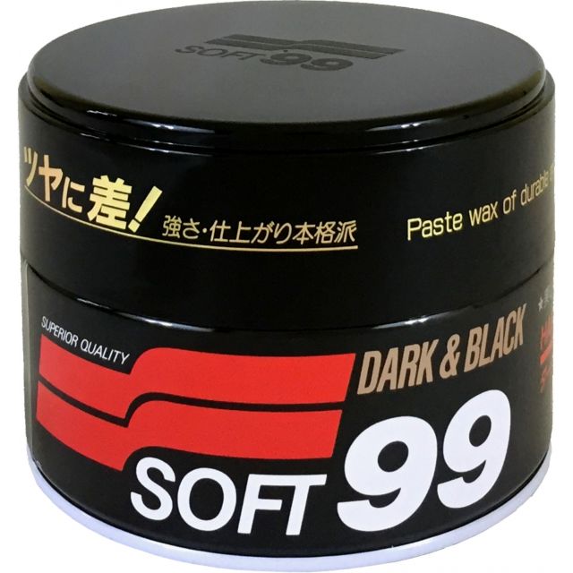 Cera de Carnaúba 300g para Cores Escuras e Preto - Dark & Black - Soft99