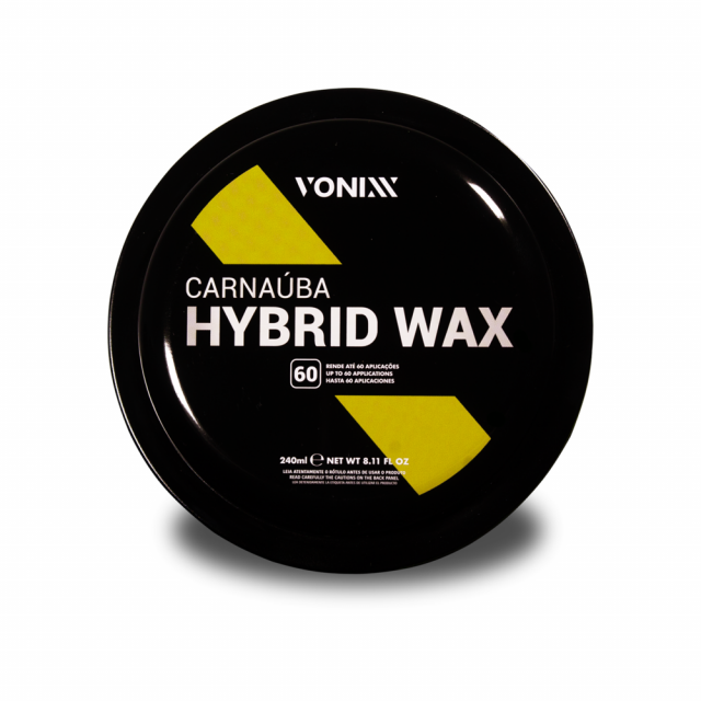 Cera de Carnaúba em Pasta 240g - Hybrid Wax - Vonixx