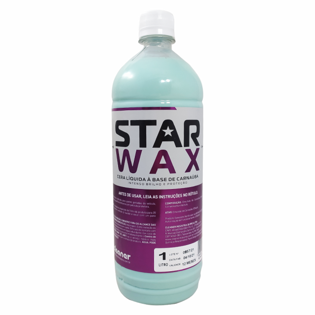 Cera Líquida Concentrada 1 Litro - Star Wax - Cleaner