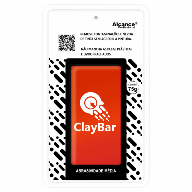 Barra Descontaminante Clay Bar 75g - Alcance