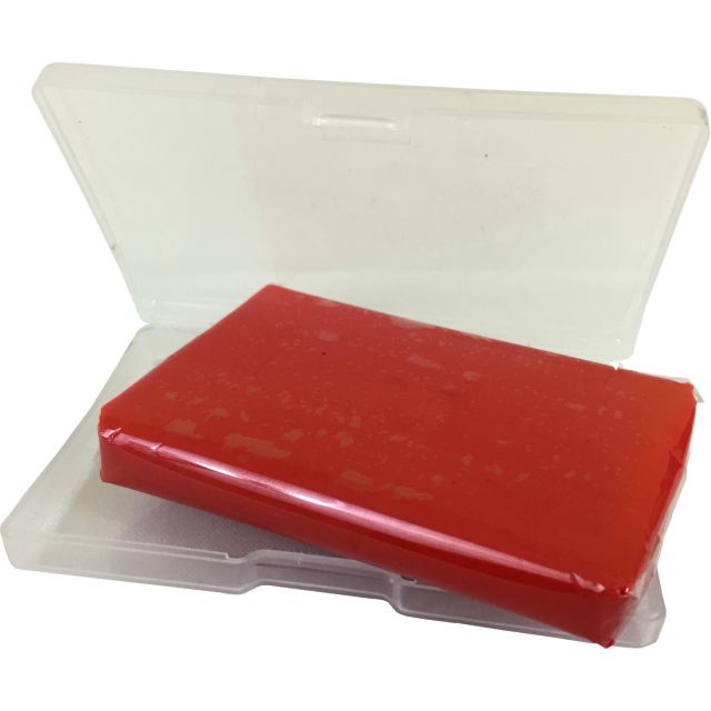 Pasta Abrasiva Clay Bar Agressiva Vermelha 80gr - CB24 - Kers