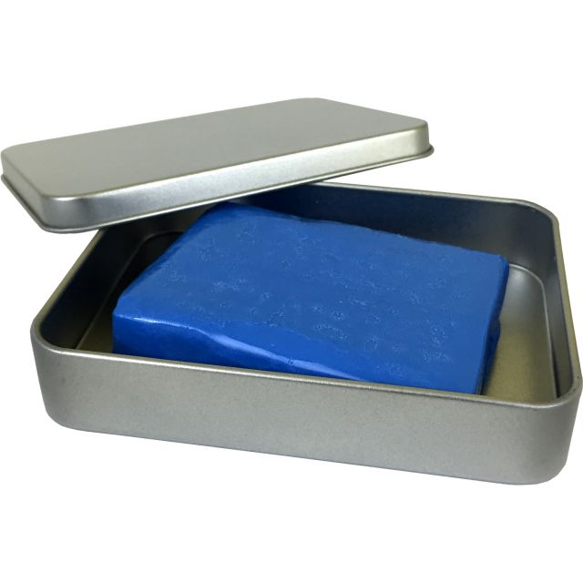 Pasta Abrasiva Clay Bar Suave Azul 160gr - Kers