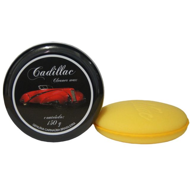 Cera de Carnaúba Limpadora 150g - Cleaner Wax - Cadillac