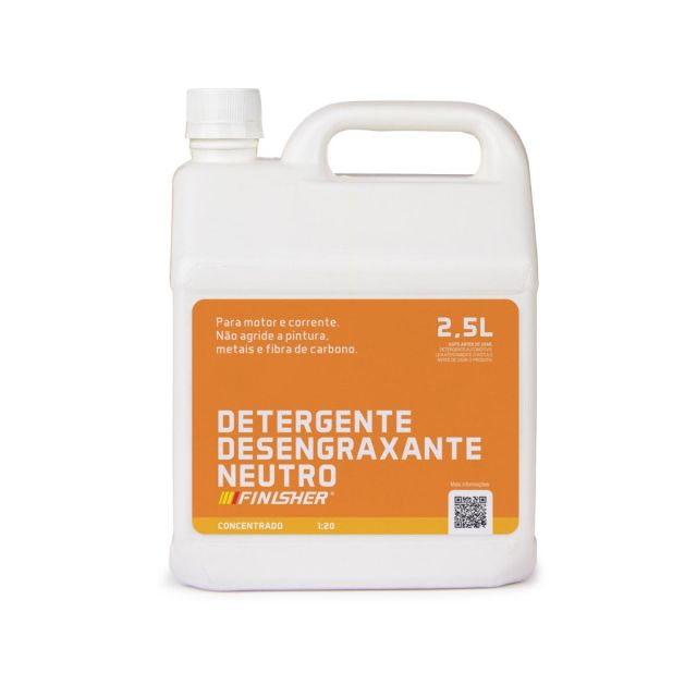 Detergente Desengraxante Neutro Concentrado 2,5 Litros - Finisher