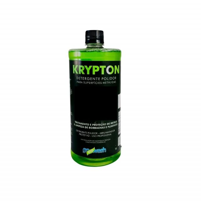  Detergente Polidor De Metais 1L - Krypton - Go Eco Wash 