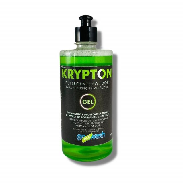 Detergente P/ Metais 500 ML - Krypton Gel - Go Eco Wash 