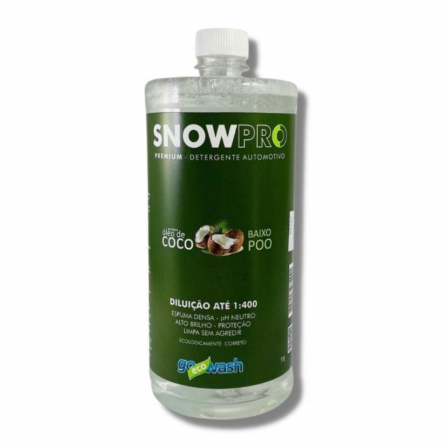 Shampoo Automotivo 1L- Snowpro - Go Eco Wash 