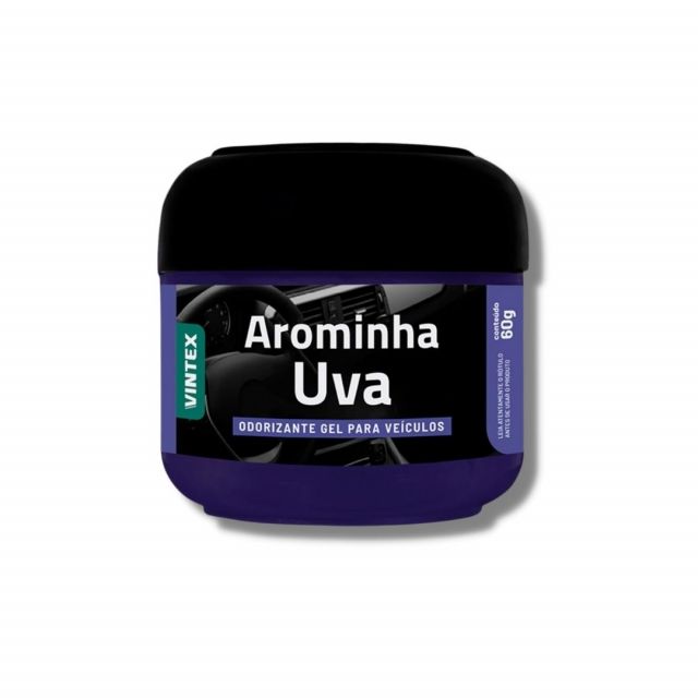 Aromatizante Odorizador Em Gel 60g - Uva - Vonixx