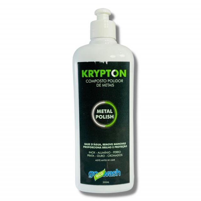 Polidor De Metais 500ML - Krypton Metal Polish - Go Eco Wash 