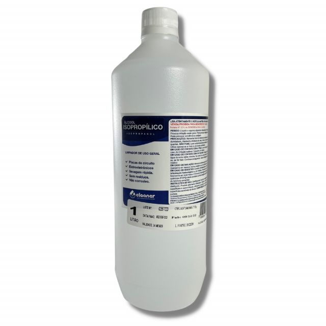 Álcool Isopropilico 99,5% Puro 1L - Cleaner