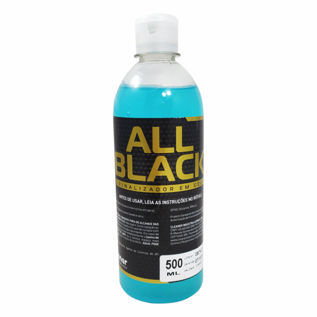 Gel Finalizador para Pneus 500ml - All Black - Cleaner
