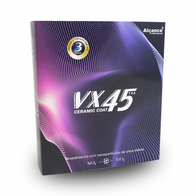 Kit Vitrificador Proteção e Manutenção de Pintura 30ml - Vx45 - Alcance