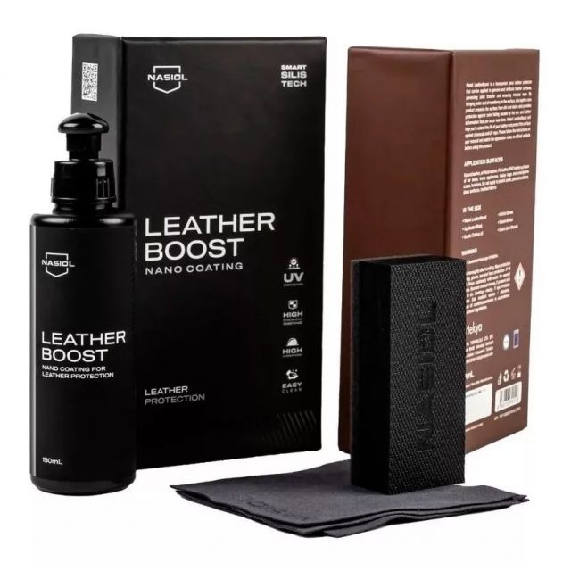 Nano Coating para Couro 150ml - Leather Boost - Nasiol