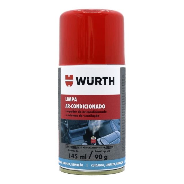 Limpa Ar-Condicionado 145ml - Carro Novo - Wurth 
