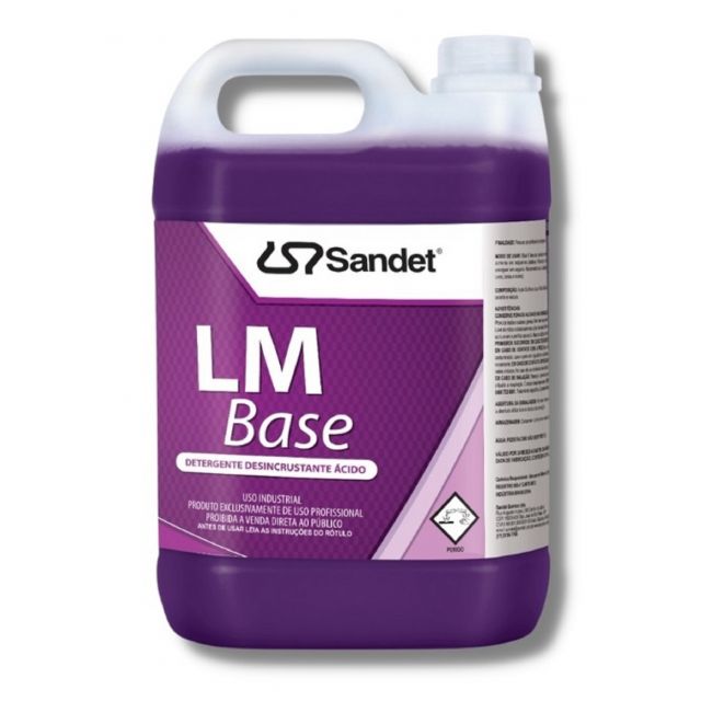Desincrustante Ácido 5L - Lm Base - Sandet 