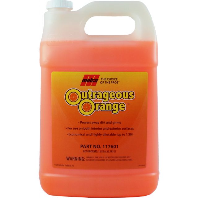 Limpador Desengraxante Concentrado 3,78L - Outrageous Orange - Malco