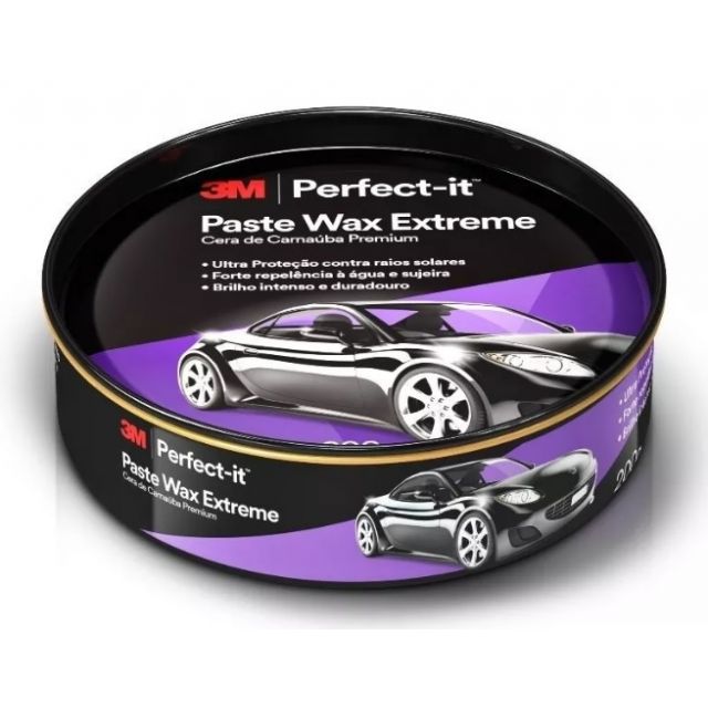 Cera de Carnaúba Premium 200g - Paste Wax Extreme - 3M