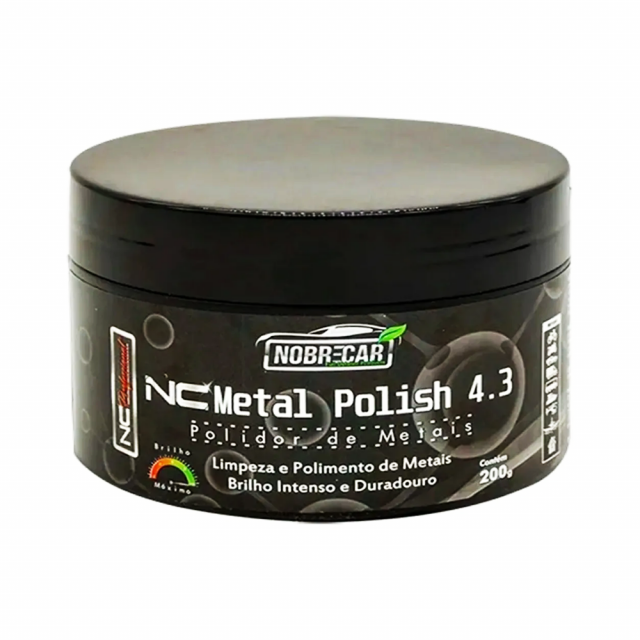 Polidor de Metais 200g - Nc Metal Polish 4.3 - Nobrecar