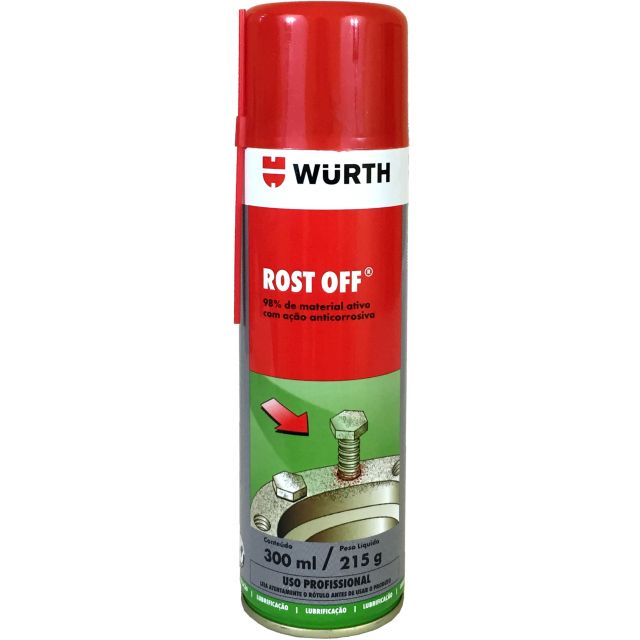 Desengripante e Lubrificante Spray 300ml - Rost Off - WüRTH