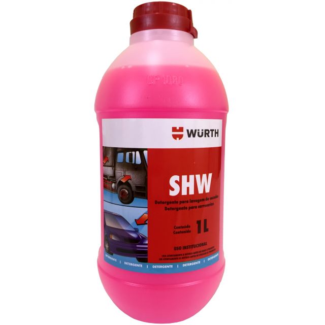 Shampoo Detergente Para Lavagem De Veículos 1 Litro - SHW - WüRTH