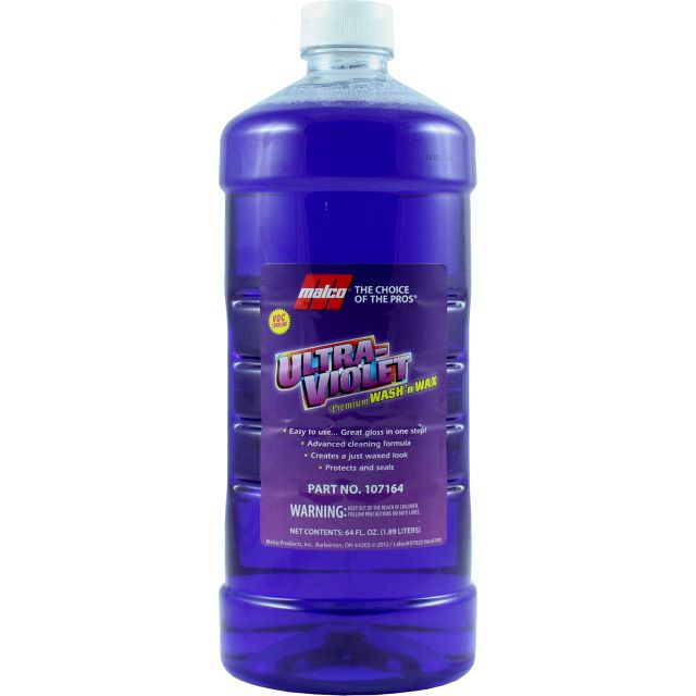 Shampoo Automotivo com Cera 1,89L - Ultra Violet - Malco